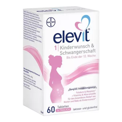 Elevit 1 Kinderwunsch &amp; Schwangerschaft Tabletten, 1X60 St