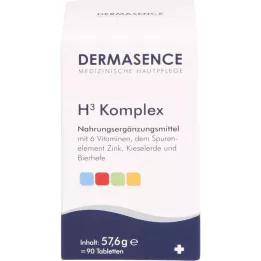 DERMASENCE H3 Komplex Tabletten, 90 St