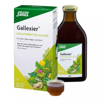 Gallexier Kräuterbitter Elixier Salus Flüss.z.E., 500 ml