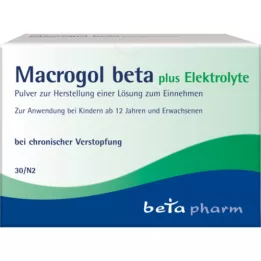 MACROGOL beta plus Elektrolyte Plv.z.H.e.L.z.Einn., 30 St