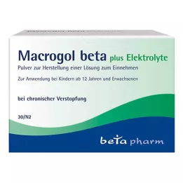 Macrogol beta plus Elektrolyte Pulver , 30 St