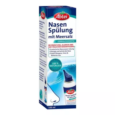 Abtei Nasenspülung mit Meersalz Spray, 100 ml