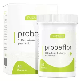 NUPURE probaflor Probiotika zur Darmsanierung Kps., 60 St