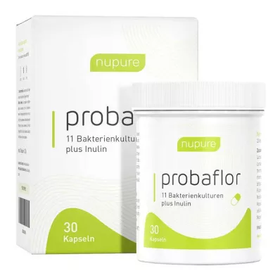 Nupure probaflor Mikrobiotika magensaftresistent Kapseln, 30 St