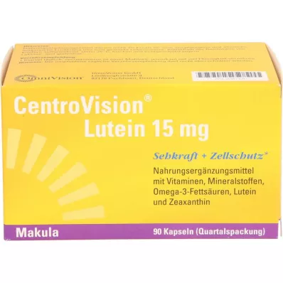 CENTROVISION Lutein 15 mg Kapseln, 90 St