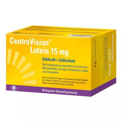 CENTROVISION Lutein 15 mg Kapseln, 90 St CENTROVISION Lutein 15 mg Kapseln, 90 St