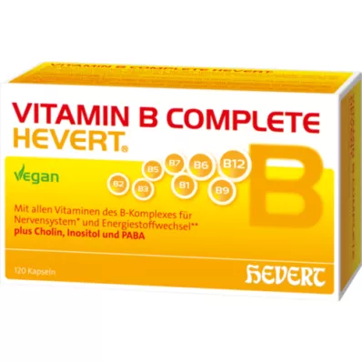 VITAMIN B COMPLETE Hevert Kapseln, 120 St