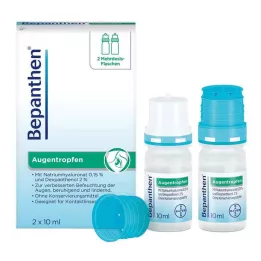 BEPANTHEN Augentropfen, 2X10 ml