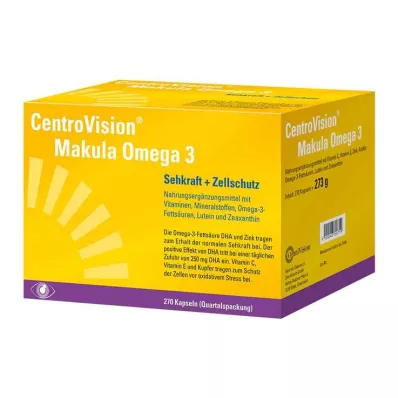 Centrovision Makula Omega-3 Kapseln, 270 St