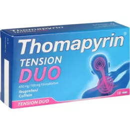 THOMAPYRIN TENSION DUO 400 mg/100 mg Filmtabletten, 18 St