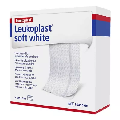 LEUKOPLAST soft white Pflaster 4 cmx5 m Rolle, 1 St LEUKOPLAST soft white Pflaster 4 cmx5 m Rolle, 1 St