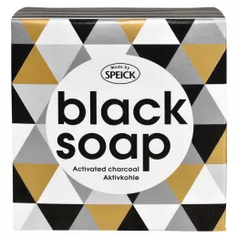MADE BY SPEICK Black Soap Aktivkohle Seife, 100 g