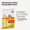 Vitamin D3 + K2 2000 I.E. Tabletten, 60 St