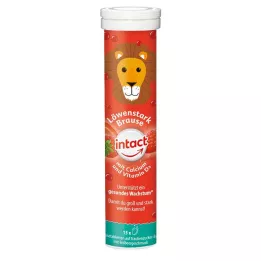 INTACT Löwenstark Brausetabletten m.Calcium, 15 St