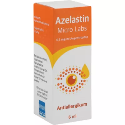 AZELASTIN Micro Labs 0,5 mg/ml Augentropfen, 6 ml