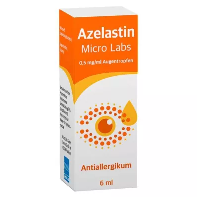Azelastin Micro Labs 0,5 mg / ml Augentropfen, 6 ml