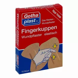 GOTHAPLAST Fingerkuppenwundpfl.elastisch 2 Größen, 10 St