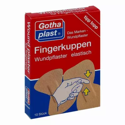 Gothaplast Fingerkuppenwundpflaster elastisch 2 Größen, 10 St