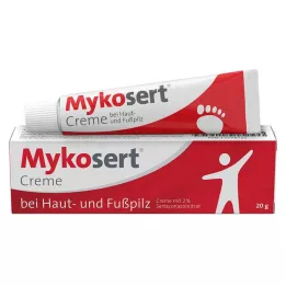 MYKOSERT Creme bei Haut- und Fußpilz, 20 g