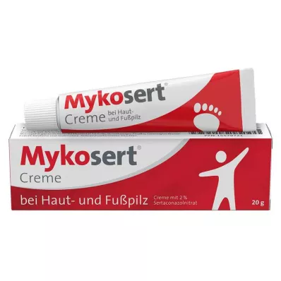 MYKOSERT Creme bei Haut- und Fußpilz, 20 g