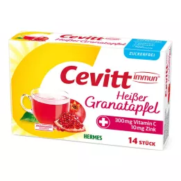 Cevitt immun heißer Granatapfel zuckerfrei Granulat , 14 St