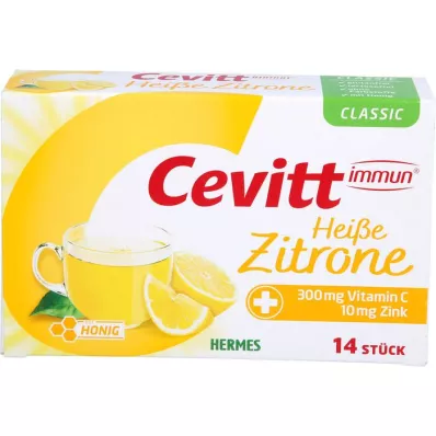 CEVITT immun heiße Zitrone classic Granulat, 14 St