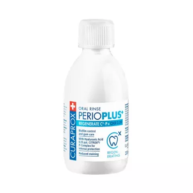 Curaprox Perio Plus + Regenerate Mundspülung, 200 ml Curaprox Perio Plus + Regenerate Mundspülung, 200 ml