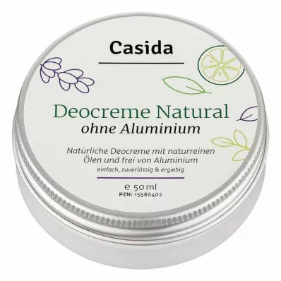 Deo Creme ohne Aluminium natural, 50 ml