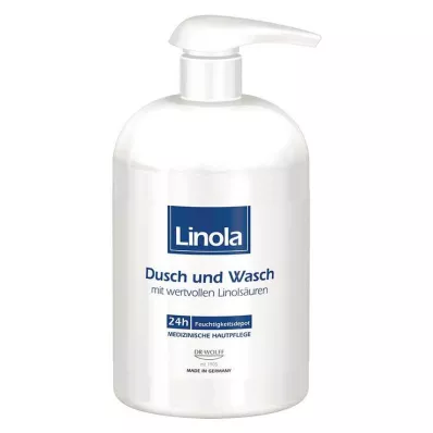 LINOLA Dusch und Wasch m.Spender, 500 ml