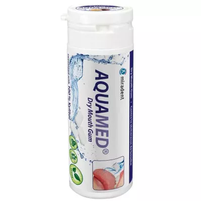 MIRADENT Aquamed Mundtrockenheit Kaugummi, 30 g