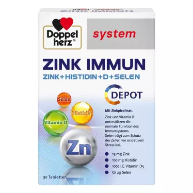 Doppelherz Zink Immun Depot system Tabletten, 30 St