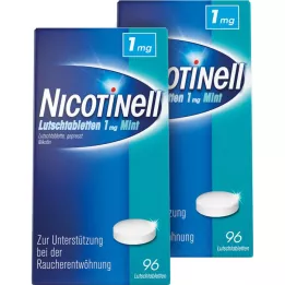 NICOTINELL Lutschtabletten 1 mg Mint, 2X96 St