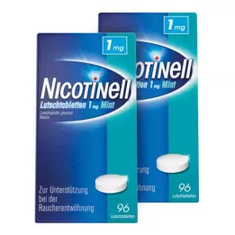 Nicotinell Lutschtabletten 1 mg Mint (2x96 stk)