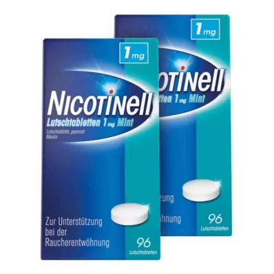 Nicotinell Lutschtabletten 1 mg Mint (2x96 stk)