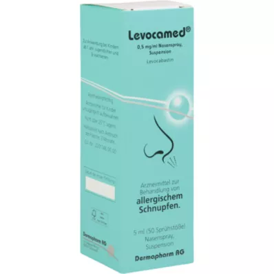 LEVOCAMED 0,5 mg/ml Nasenspray Suspension, 5 ml