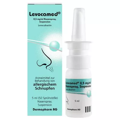 Levocamed 0,5 mg / ml Nasenspray Suspension, 5 ml