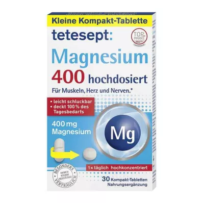 TETESEPT Magnesium 400 hochdosiert Tabletten, 30 St