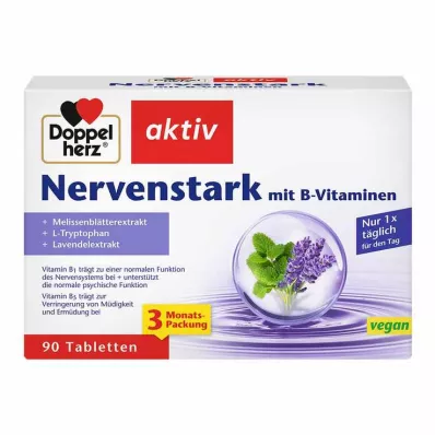 DOPPELHERZ Nervenstark Tabletten, 90 St