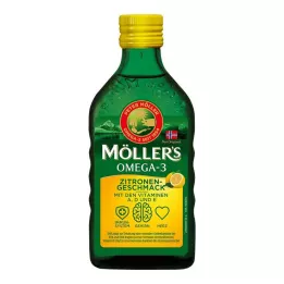 MÖLLERS Omega-3 Zitronengeschmack Öl, 250 ml