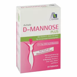 D-MANNOSE PLUS 2000 mg Tabl.m.Vit.u.Mineralstof., 60 St