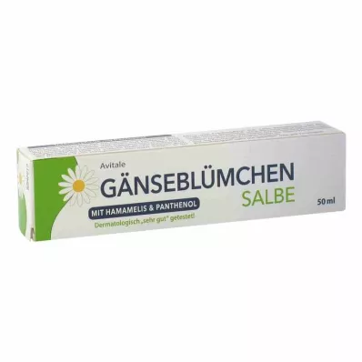 Gänseblümchen Salbe mit Hamamelis &amp; Panthenol, 50 ml
