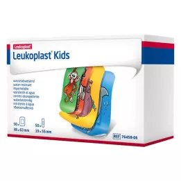 LEUKOPLAST kids Strips 38x63mm/19x56mm je 50 St, 100 St