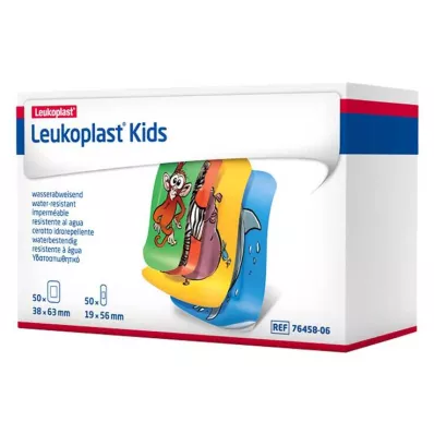 LEUKOPLAST kids Strips 38x63mm/19x56mm je 50 St, 100 St