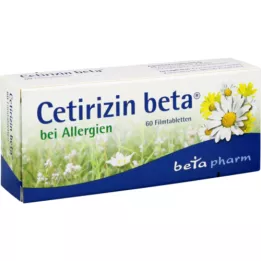 CETIRIZIN beta Filmtabletten, 60 St