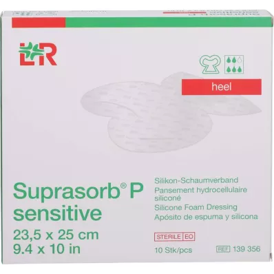 SUPRASORB P sensitive PU-Schaumv.heel bor.23,5x25, 10 St