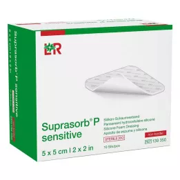 Suprasorb P sensitive PU-Schaumv.non-bor.5x5cm, 10 St