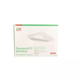 Suprasorb P sensitive PU-Schaumv.non-bor.15x20cm, 10 St