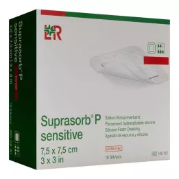 Suprasorb P sensitive PU-Schaumv.bor.lite 7,5x7,5, 10 St