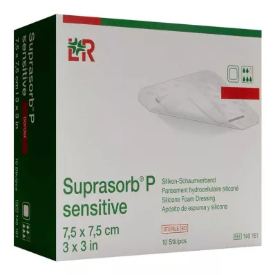 Suprasorb P sensitive PU-Schaumv.bor.lite 7,5x7,5, 10 St