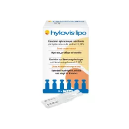 HYLOVIS lipo Augentropfen Einzeldosispipetten, 30X0.4 ml